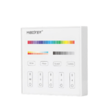 MiBoxer B4 Telecomanda Panou 4 Zone RGB + CCT, Alb