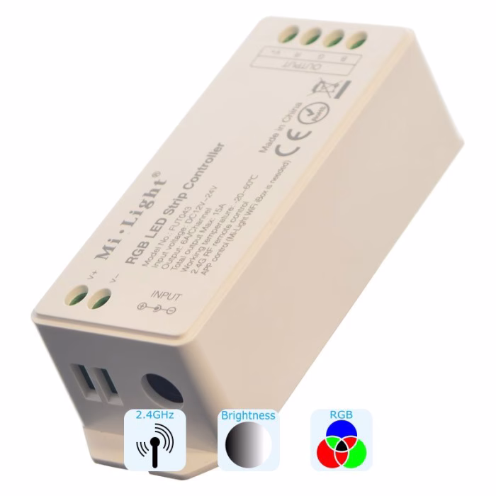 Miboxer FUT043 Controler 2.4GHzRF pentru banda LED RGB 15A - imagine 2