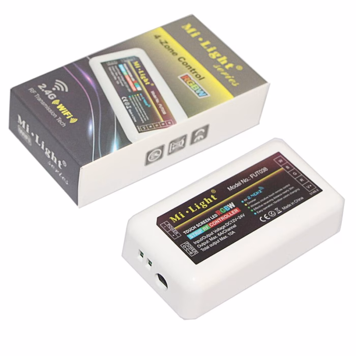 Miboxer FUT038 Controler 2.4GHz  RF pentru banda LED RGBW 1 Canal 10A - imagine 4