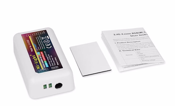 Miboxer FUT037 Controler inteligent 2.4GHz RF pentru banda LED RGB 1 Canal 10A - imagine 2