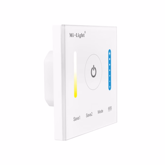 Miboxer  P2 Controler De Perete Pentru Banda LED CCT (Dual White), Alb - imagine 2