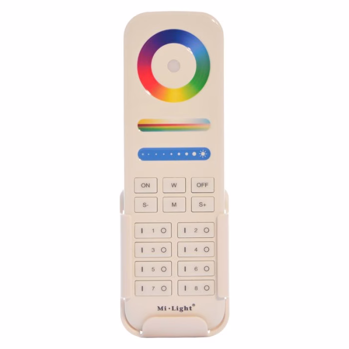 Miboxer FUT089 Telecomanda cu 8 zone RGB, RGBW si RGB+CCT - imagine 2