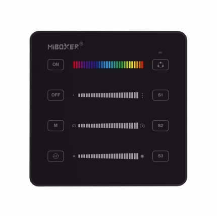 MiBoxer B6-B Telecomanda Panou Banda LED Digitala 2.4Ghz Negru